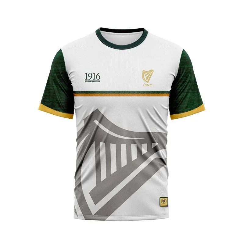 Women'S Fashion Rugby Shirt - Летняя футболка с 3D принтом для