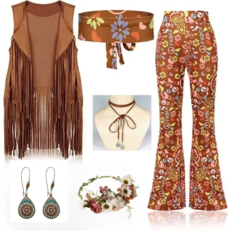 Women'S Fashion From The 70S - Хиппи Дискотека 60-х 70-х годов Косплей