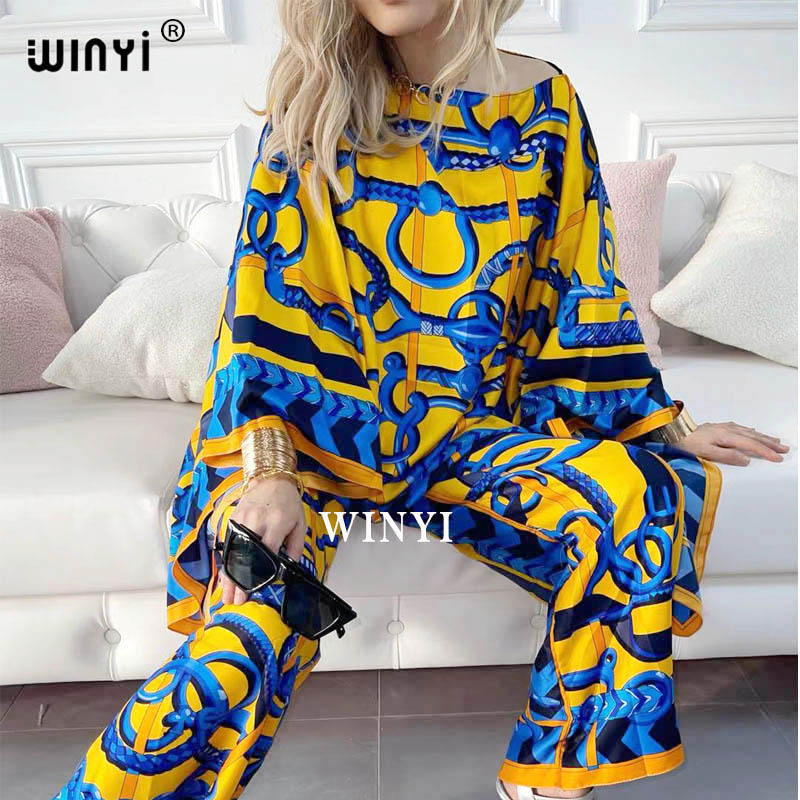 Women Fashion Over 50 - Африканский костюм из двух предметов, платье