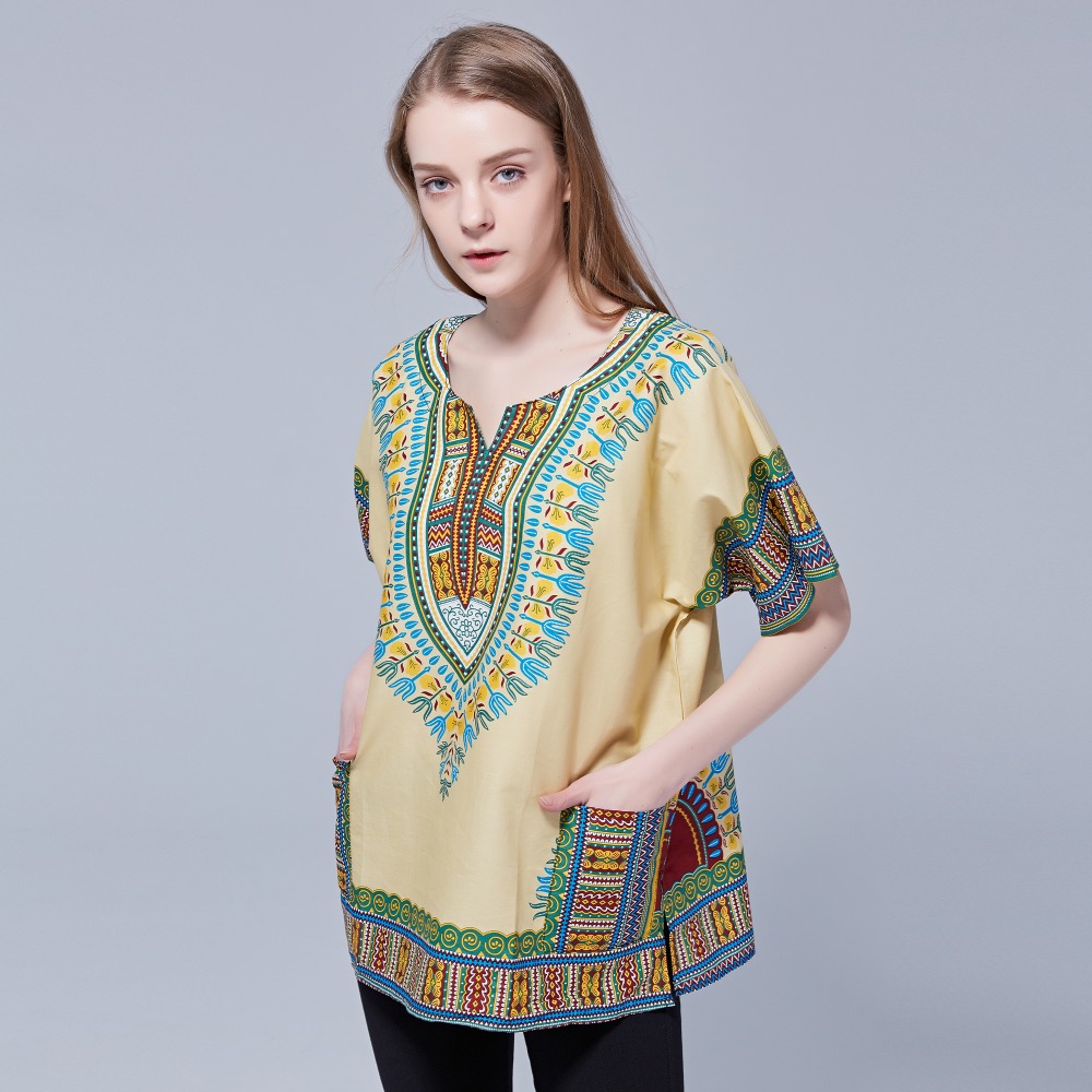 Women'S Fashion From The 70S - Dashikiage унисекс Этническая винтажная 70s Бохо