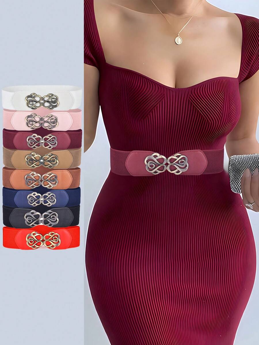 Women'S Fashion Of The 50S - 1 шт. винтажный широкий эластичный пояс