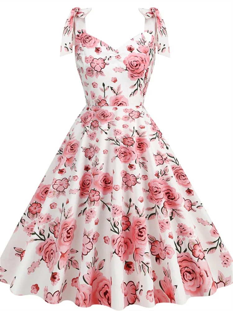 Women'S Fashion Of The 50S - Женское платье ретро в стиле рокабилли,