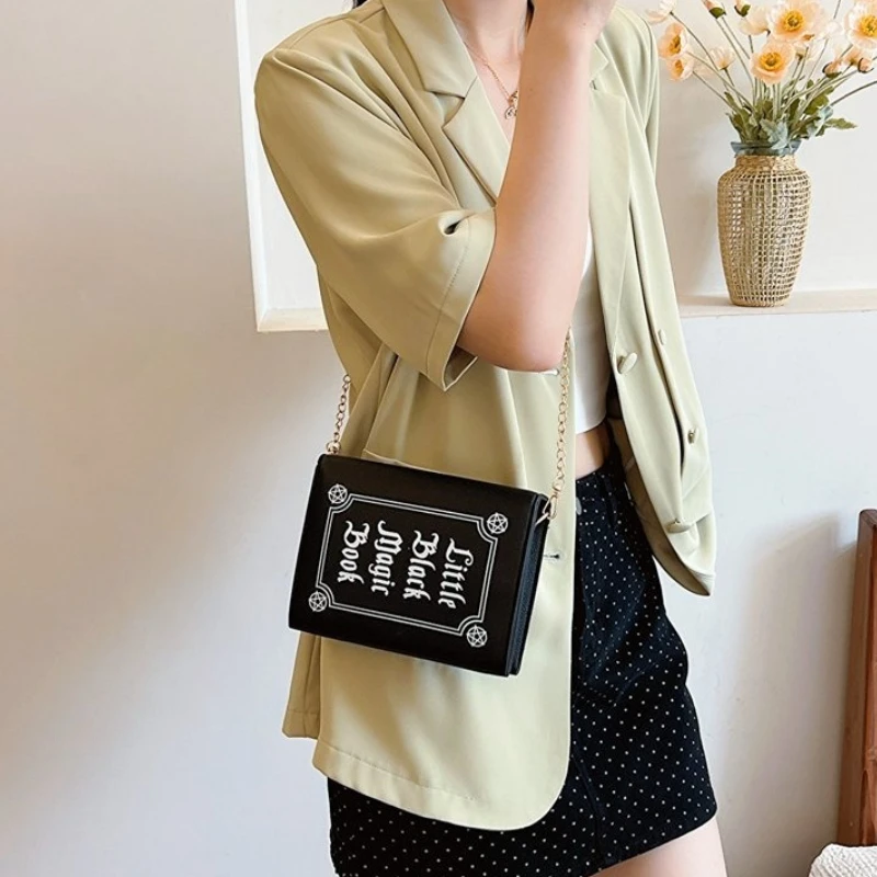 Women'S Fashion Edgy - Модная молодежная сумка-бокс через плечо для