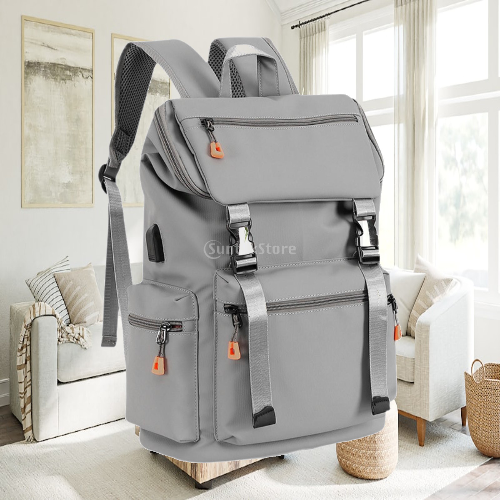 Women'S Fashion Backpack - Повседневный рюкзак-органайзер с карманами, модный, с