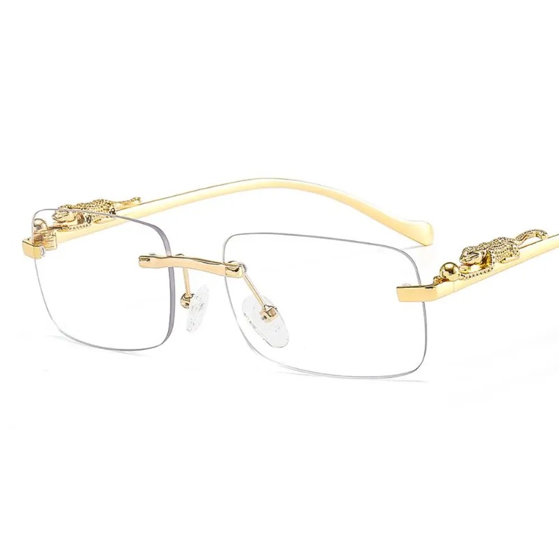 Women'S Fashion Reading Glasses - Солнцезащитные очки без оправы квадратной формы