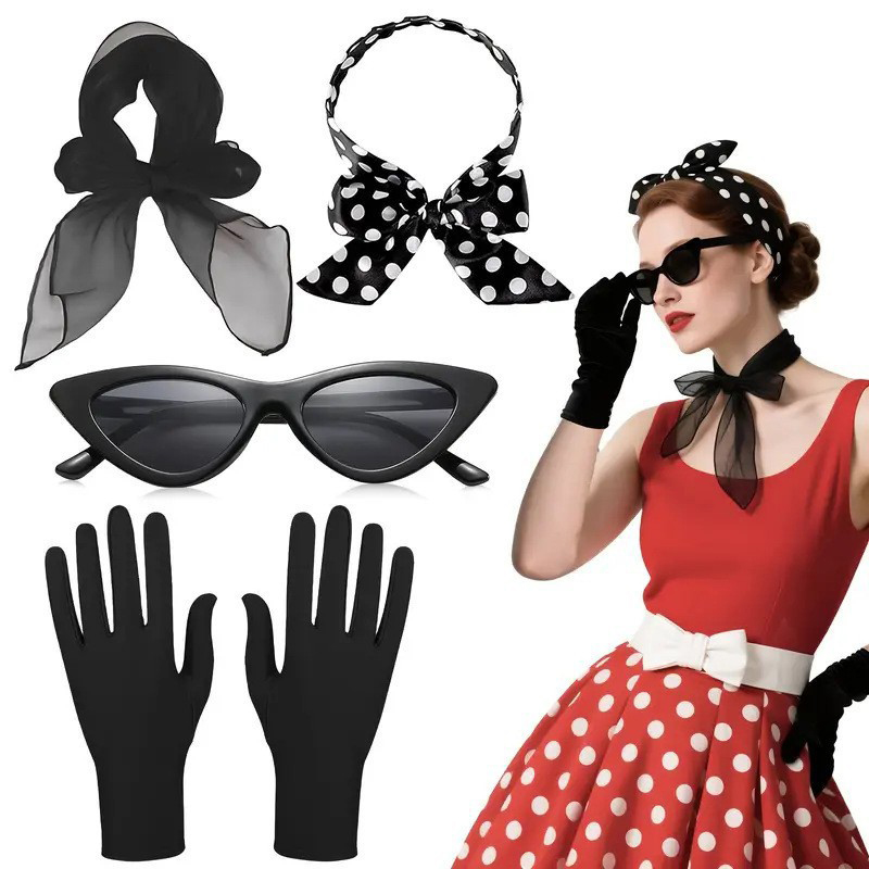 Women'S Fashion Of The 50S - Аксессуары для костюмов в стиле ретро