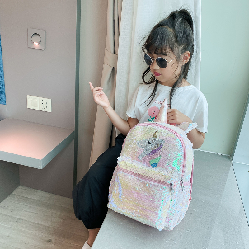 Рюкзак с пайетками в виде един – обзор и цена Women'S Fashion Backpack