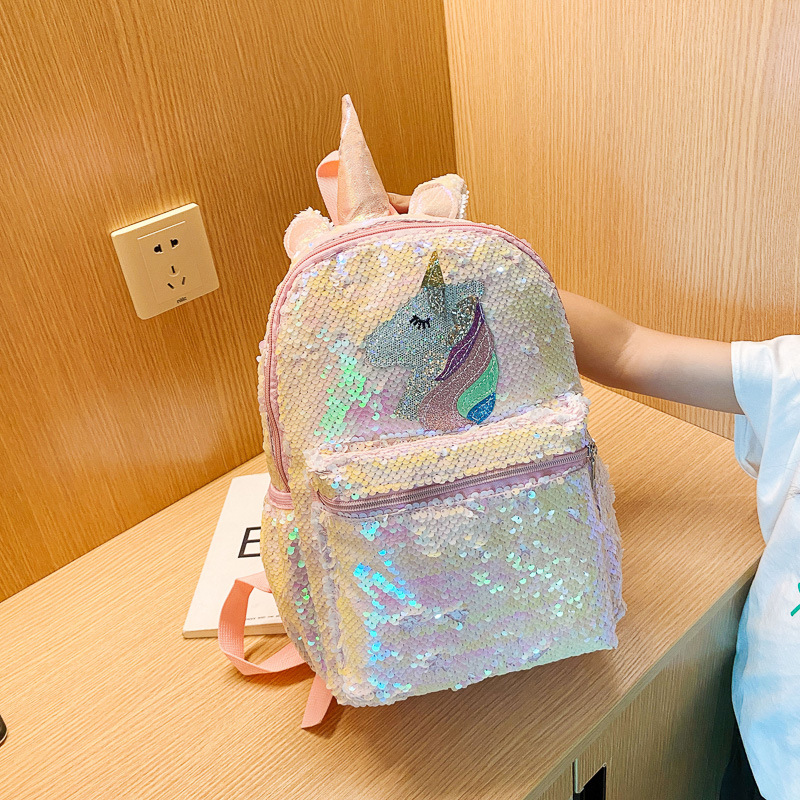 Рюкзак с пайетками в виде един – обзор и цена Women'S Fashion Backpack