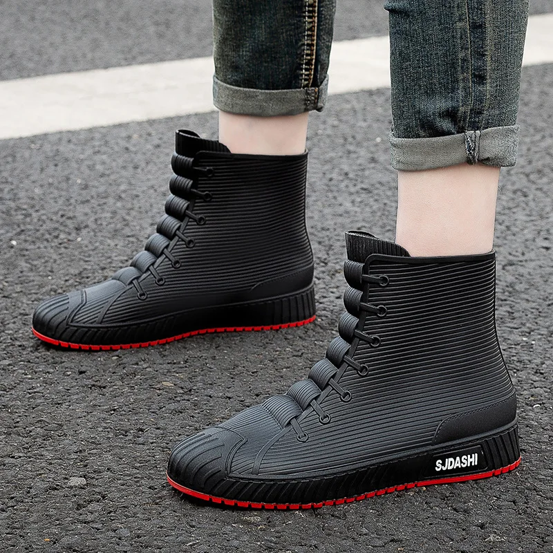 Ботинки Резиновые Нескользящие – обзор и цена Women'S Fashion Gumboots