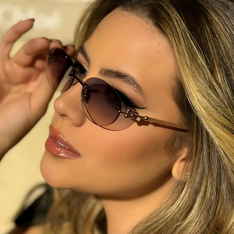 Новые металлические безрамные  – обзор и цена Women'S Fashion Eyeglasses