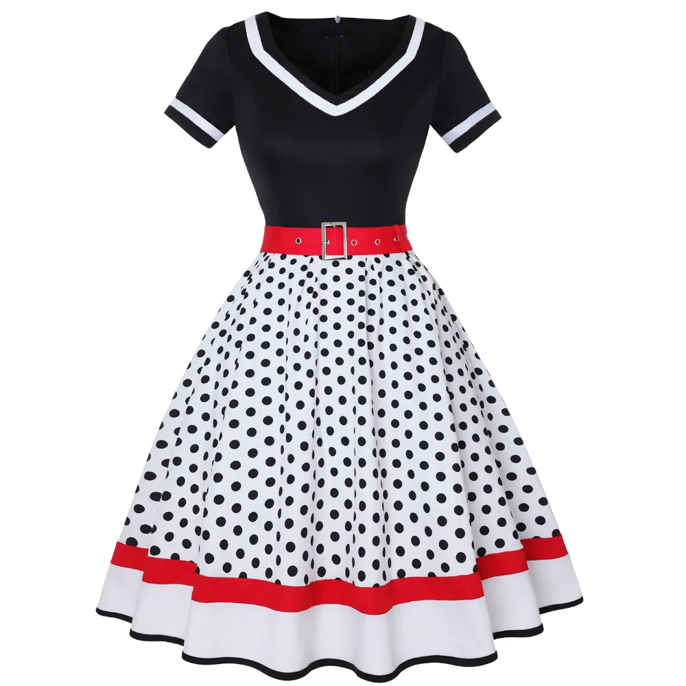Винтажное свободное платье с v – обзор и цена Women'S Fashion Of The 50S