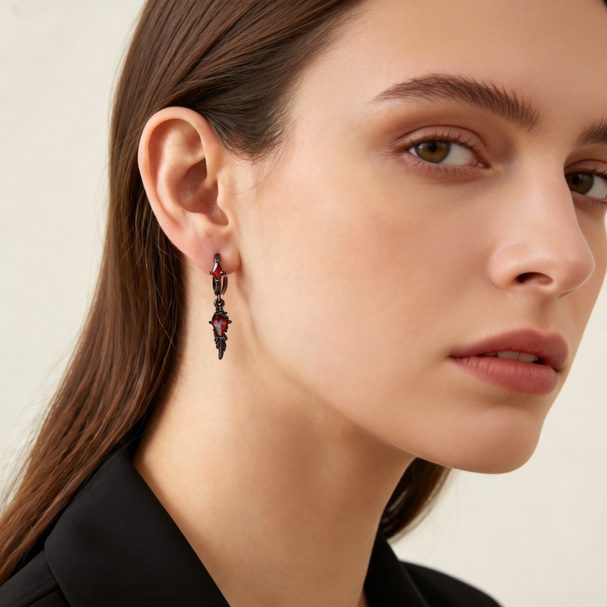 Серьги-кольца с подвесками в ф – обзор и цена Women'S Fashion Edgy