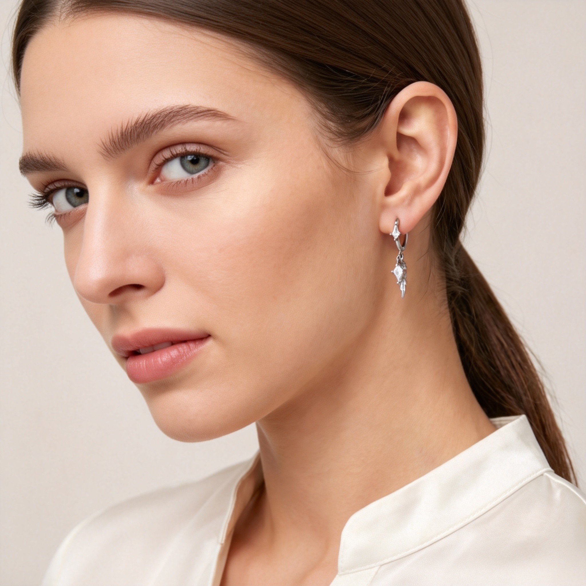 Серьги-кольца с подвесками в ф – обзор и цена Women'S Fashion Edgy