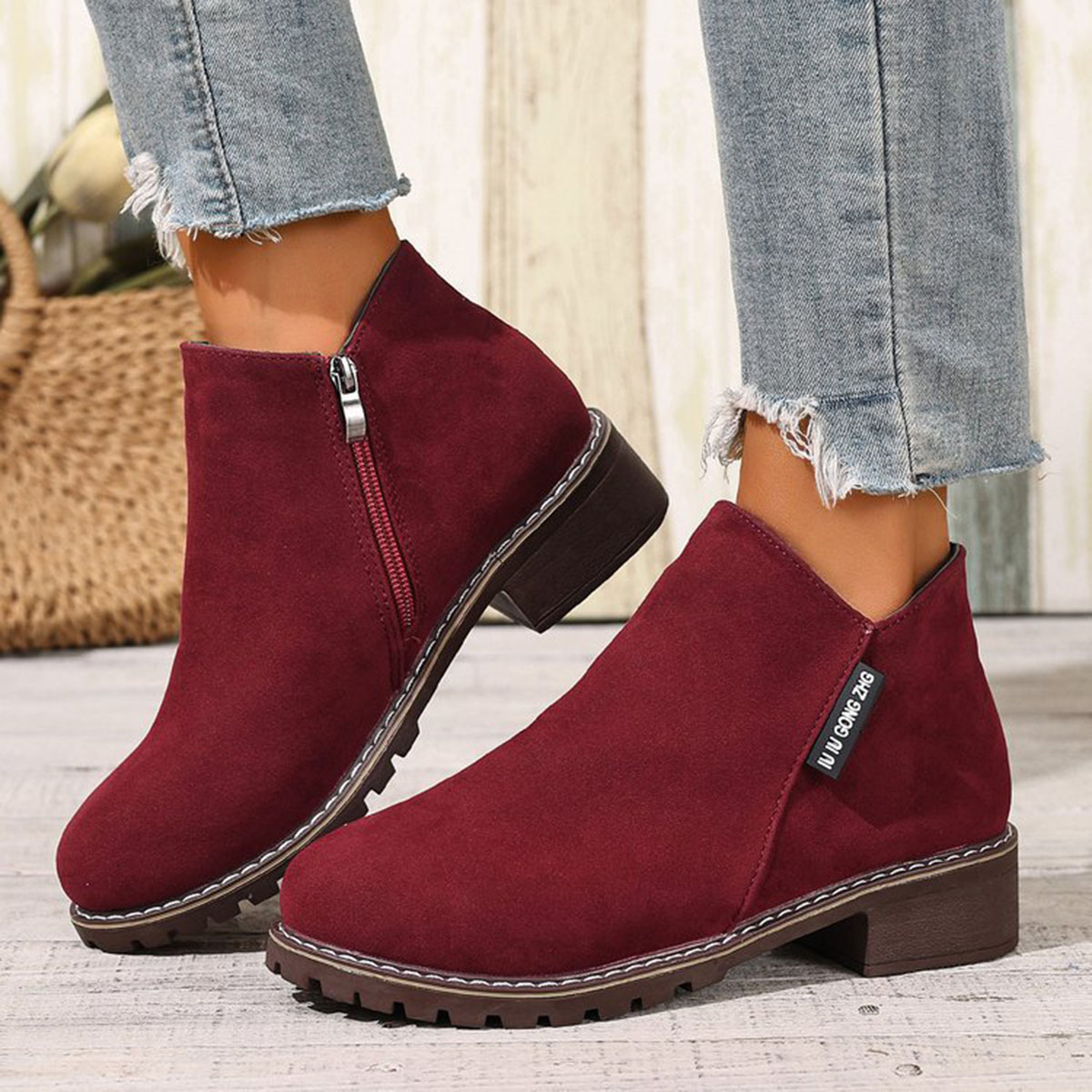 Женские осенне-зимние ботильон – обзор и цена Sale Fashion Women