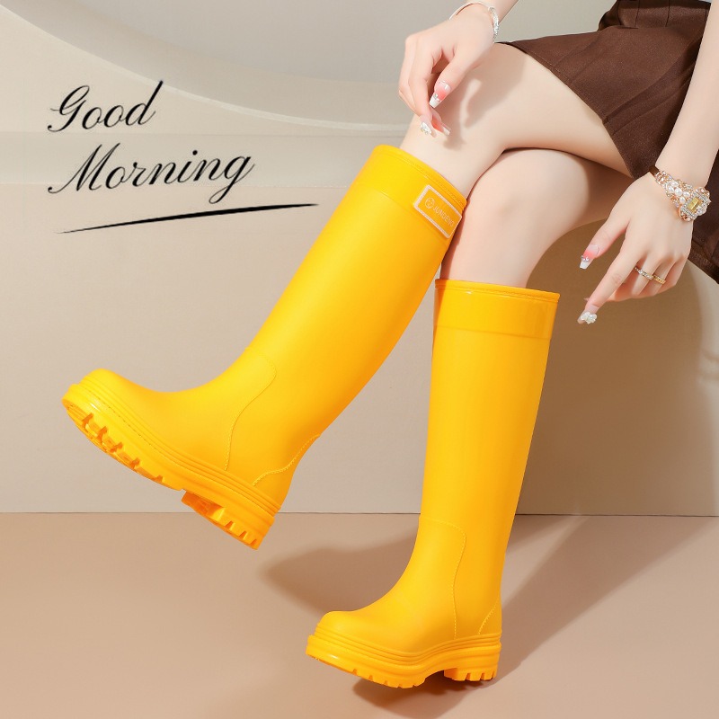 Женские сапоги из ПВХ, модные  – обзор и цена Women'S Fashion Gumboots