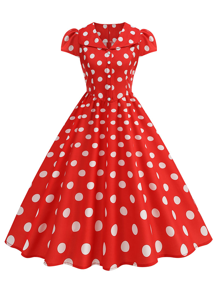 Женское летнее платье в гороше – обзор и цена Women'S Fashion Of The 50S