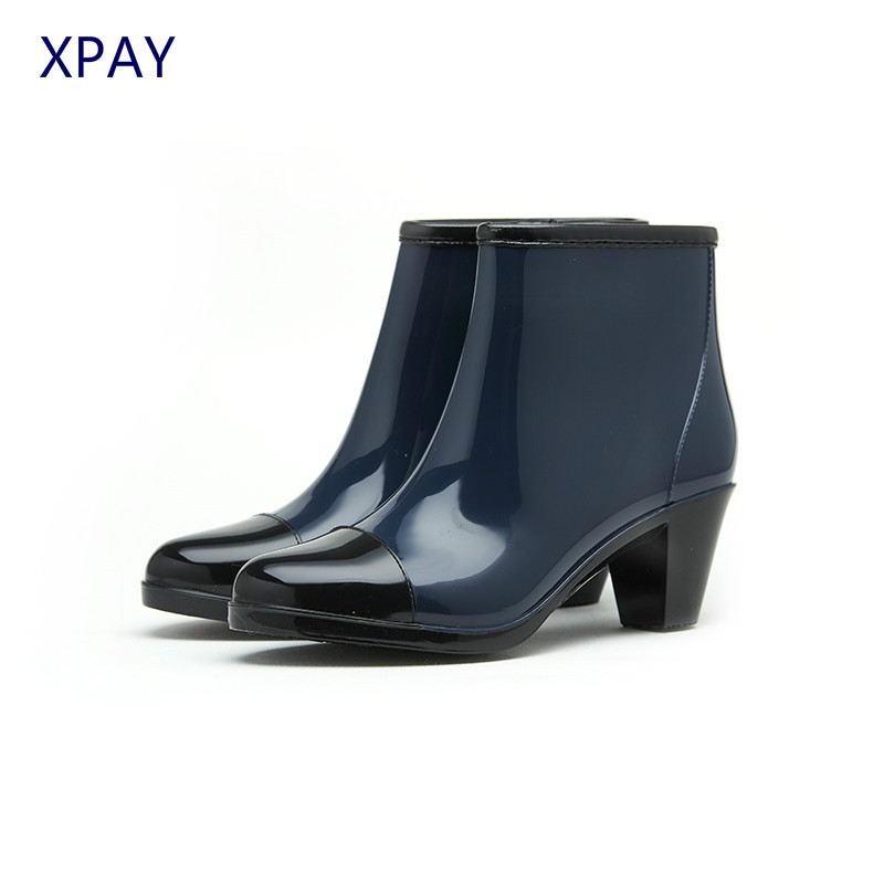 Боковая молния, модные резинов – обзор и цена Women'S Fashion Gumboots