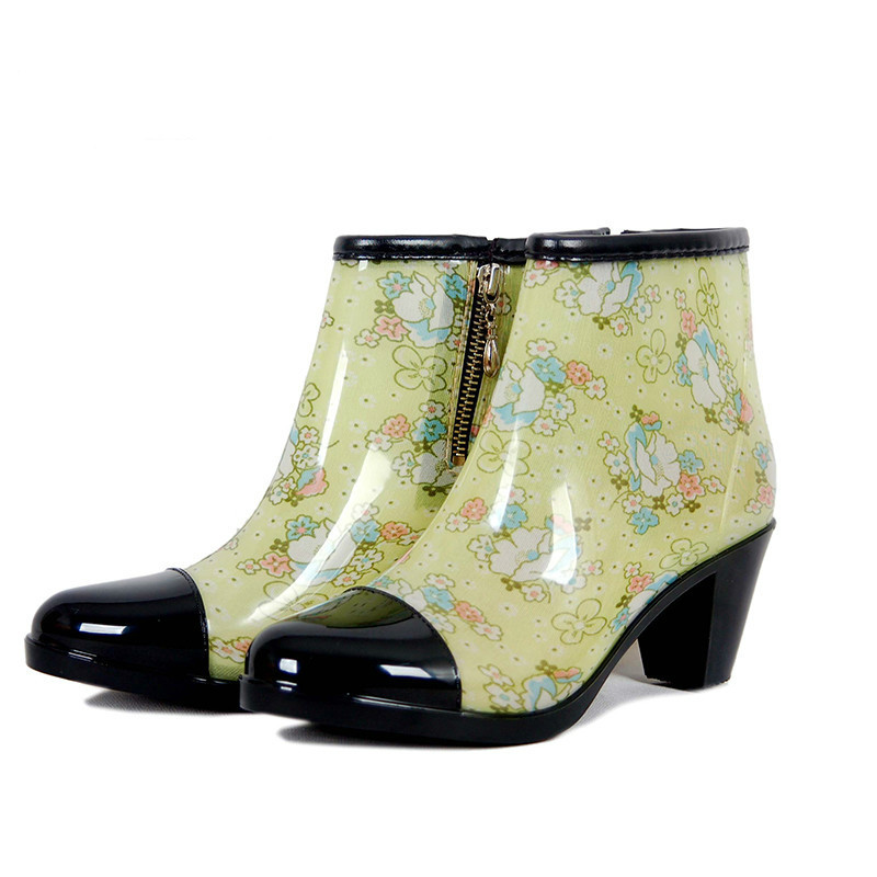 Боковая молния, модные резинов – обзор и цена Women'S Fashion Gumboots