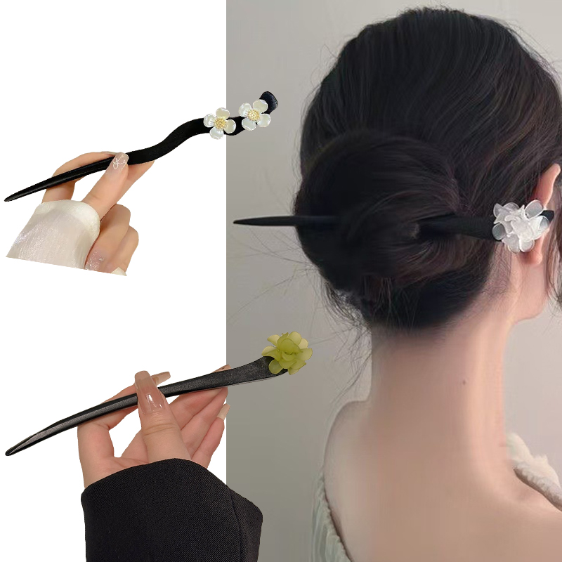 Винтажные деревянные палочки д – обзор и цена Women Fashion Hair Style