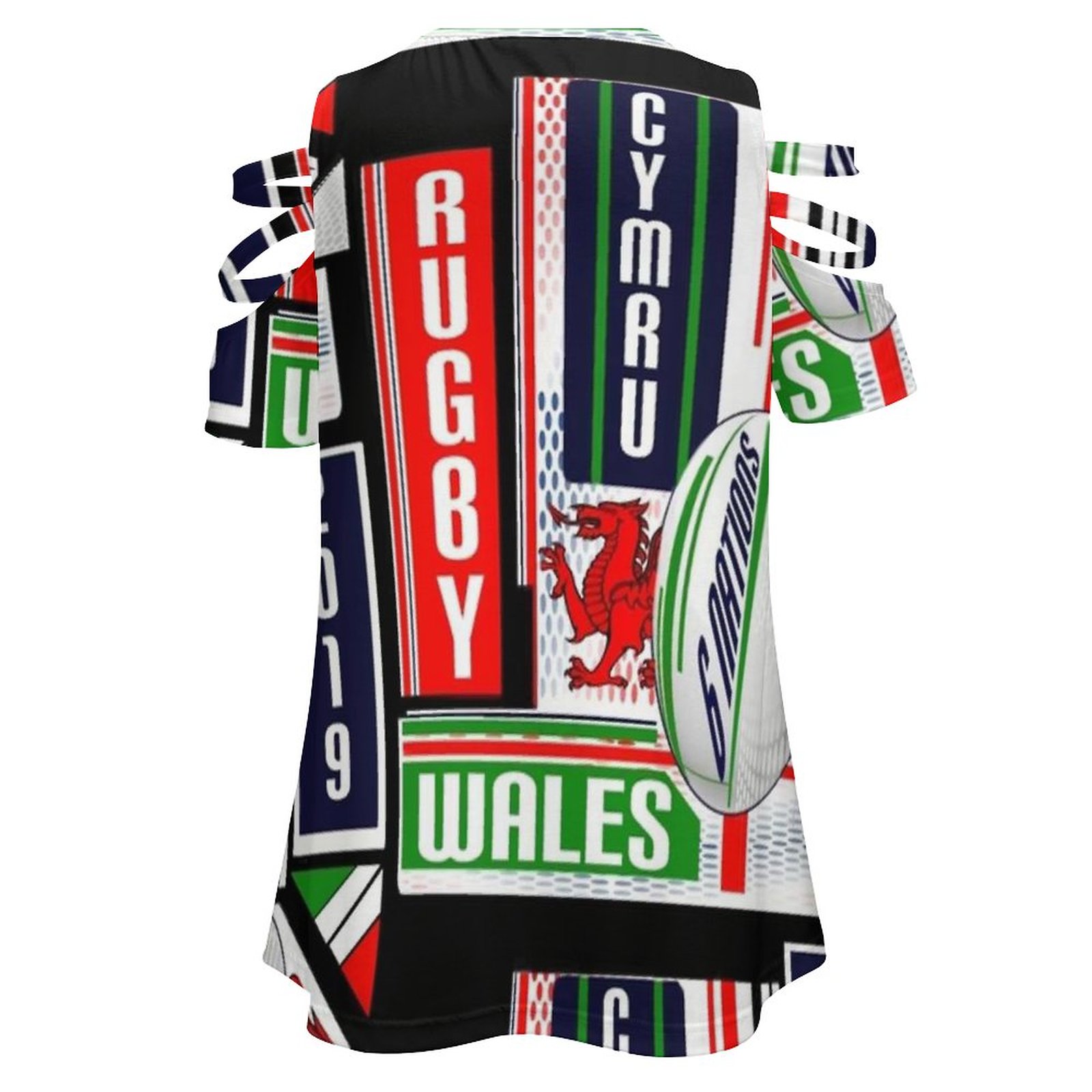 Cymru Welsh Wales Rugby Team D – обзор и цена Women'S Fashion Rugby Shirt