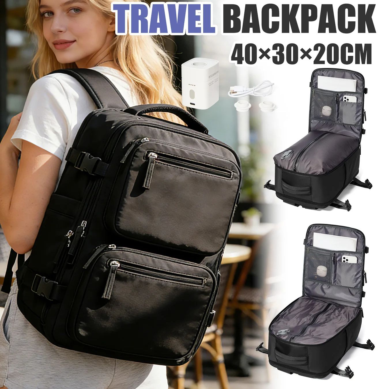 Женский рюкзак-чемодан с насос – обзор и цена Women'S Fashion Backpack